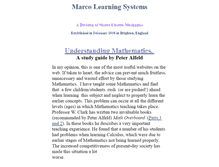 Tablet Screenshot of marco-learningsystems.com
